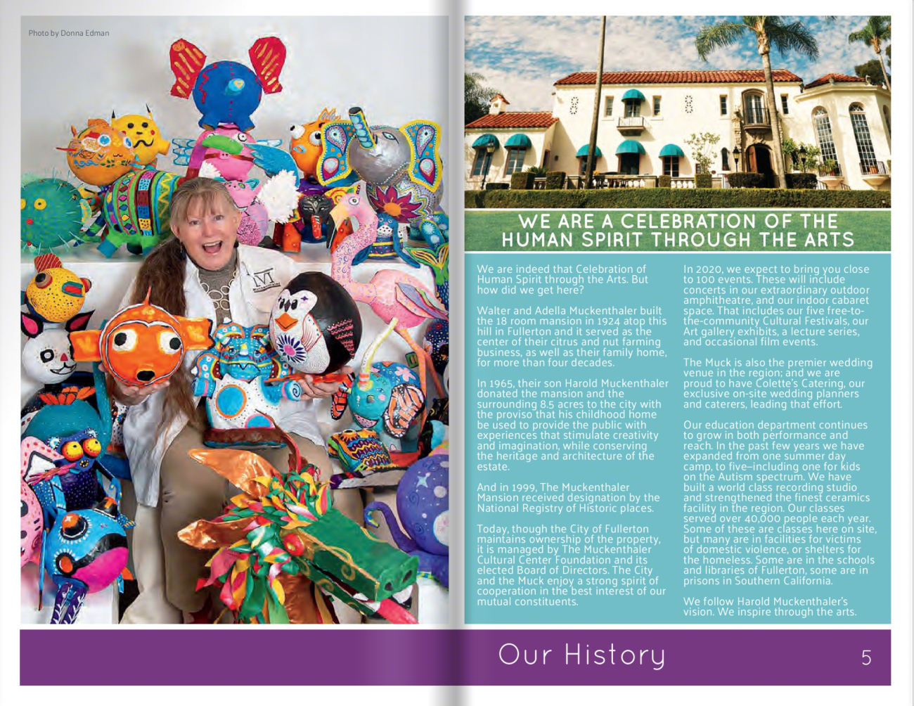 <font size ='5'>The Muck's Brochure for Events in 2020: Sample Page 1 <p></font>
Layout by <a href='index.html'>Knickknack PJ</a> <p>
Photos by Various Photographers<p>
Full book available on request